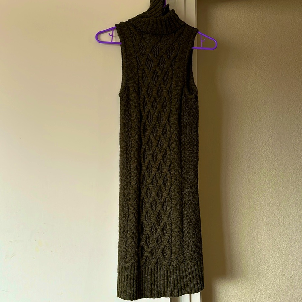 American Eagle Outfitters Olive green knit dress